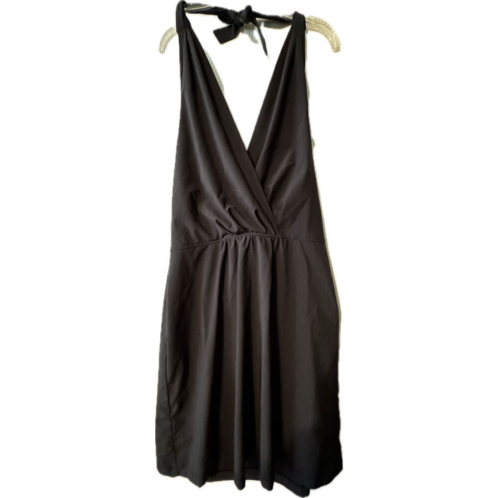 Athleta Santorini Thistle Halter Dress Size 12
